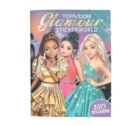 Depesche 13232 TOPModel Glamour-Libro 20 Creare Bellissimi Motivi per modelle, Inclusi 3 Adesivi a Doppia Pagina, Multicolore, One Size
