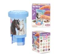 Depesche 13350 Miss Melody Sticker Stamper-Set timbratura di Cavalli, Incluso Timbro e 160 Adesivi, Multicolore, One Size