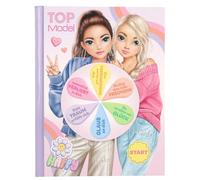 Depesche 13352 TOPModel - Libro da colorare con Luce e Suoni, Libro Creativo con 96 Pagine prestampate per disegnare e progettare