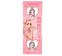 Depesche 13504 TOPModel-Bombe Beauty And Me, 3 Sfere da Bagno in Bianco e Rosa, a Forma di Cuore e con fragranza di Fragola, Multicolore, One Size