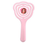 Depesche 13510 TOPModel - Spazzola per capelli Beauty and Me in rosa, con testina a forma di orsetto e dettagli dorati, pettine rimbalzante