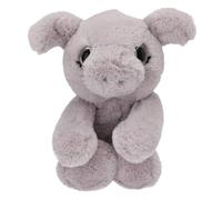 Depesche 13521 SNUKIS-Maialino di Peluche, Color Malva, con Simpatiche Orecchie, Alto Circa 25 cm con Occhi Scintillanti, Multicolore, Universal