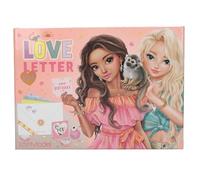 TOPModel Love Letterset JUICY, set di carta da lettere in una scatola, con 10 fogli e buste, adesivi, nastri, timbri UVM