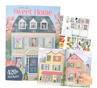 Depesche 13806 Create Your Sweet Home Sticker Book