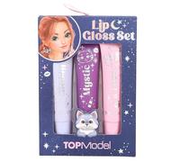 Depesche 13813 TOPModel-Set Beauty and Me, 3 lucidalabbra lucidi, nei toni rosa, con diverse fragranze fruttate, Multicolore