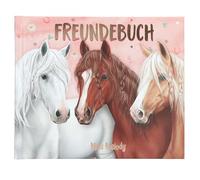 Depesche 13938 Miss Melody Rosa, con Motivo di Cavalli, Libro dell'amicizia con 108 Pagine da Scrivere e Decorare, Multicolore, One Size