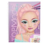 Depesche Album da colorare Top Model Make Up modello Christy – 20 pag. prestamp. 2 pag. adesivi