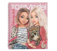 Depesche Album da colorare e creare Top Model modello Colouring Book Leoheart