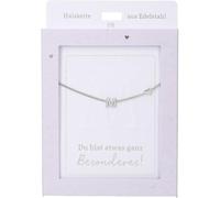 Depesche Collana da donna con ciondolo a forma di cuore, argento o oro, regolabile in 42-47 cm, in diverse varianti con simboli, lettere o segno zodiacale, Filigran, Acciaio inossidabile, Nessuna