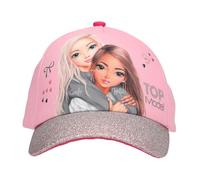 Depesche Depesche-13512 13512 TOPModel My BFF Stampato in Rosa, con Motivo a Modella e Tanti Brillantini, Berretto per Bambini con Regolazione della Taglia, Colore Pink, One Size