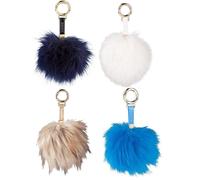 Depesche Palla Pompon Portachiavi 12cm Ragazza Donna Bambina Zaino Borsa