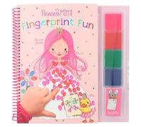 Depesche Princess Mimi - Divertente Libro da colorare per Bambini dai 4 Anni in su, Include 4 tamponi di Inchiostro