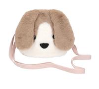 Depesche Umhängetasche 13129 Princess Mimi Milo-Mini Rosa, con Motivo di Cani e Fiori, Borsa con Tracolla Regolabile, Multicolore, One Size