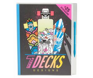 Depesche Sketchbook 7skils disegna il tuo sketeboard con trasferelli