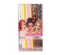 Depesche TOP Model -Set di matite Colorate nei Colori della Pelle e dei Capelli