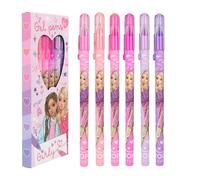 Depesche TOP Model Set di Penne Gel Girly in Rosa e Viola