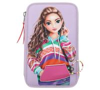 Depesche TOPModel 12842 - Astuccio a 3 Scomparti con Smartphone Joy, Colore: Viola