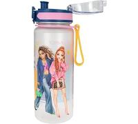 Depesche 12636 TOPModel City Girls-Bottiglia con Stampa dello Skyline, Coperchio Ribaltabile, capacità Circa 700 ml, Colore Nero