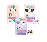 Depesche TOPModel, maschera per il viso con animali BEAUTY and ME. Contenuto della confezione: 1 pezzo di 3