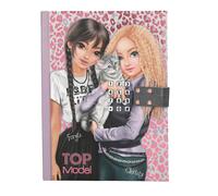 Depesche TOPModel Rebel Kitty 13230 Diary with Number Code and Sound, Book with
