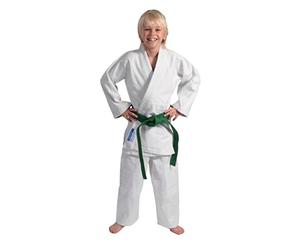 DEPICE - Divisa da Judo, Bianca, Bianco (Bianco), 140 cm
