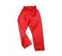 DEPICE - Pantaloni da Kick Boxing, in Raso, Rossi, Rosso (Rosso), 210 cm