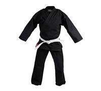 DEPICE Tuta da karate, unisex, per adulti, 180 cm, colore nero
