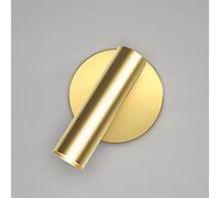 DEPILA Applique da parete in alluminio dorato, faretto da incasso orientabile, semplice lampada da comodino girevole a 350°, applique da lettura for la protezione degli occhi, for camera da letto, sal