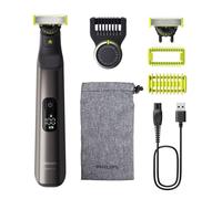 Depilatore barba Philips OneBlade Pro 360 QP6552/15 Face and Body cromo, Wet&Dry, LED