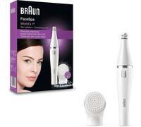 Depilatore Braun Donna Con Spazzola per Pulizia Viso Epilatore Peli Impermeabile
