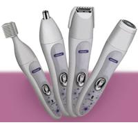 DEPILATORE EPILATORE RASOIO 4 IN 1 SOPRACCIGLIA BAFFI GAMBE PELI DONNA Q-7812 [EEK: A+++]