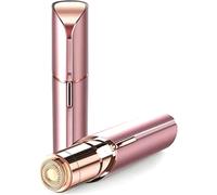 Depilatore facciale da donna, epilatore facciale ricaricabile USB, tagliacapelli viso indolore, mini epilatore portatile, dispositivo di depilazione, rasoio elettrico per labbra, viso, corpo, pesca