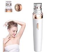 Depilatore Facciale per le Donne, 2026 Epilatore Facciale Elettrico Portatile Epibella con Luce Led, Rasoi Indolore Signora per Viso, Corpo, Gambe, Bikini (White,Battery*1)