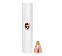 Depilatore per il viso, ricarica USB 2in1 Mini rifinitore per sopracciglia Rifinitore per sopracciglia con cavo USB Spazzola per pulizia per mento per ascelle per guance