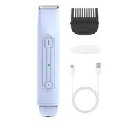 Depilatore per la Linea Bikini per Donne - Epilatore Impermeabile - Body Groomer Ricaricabile Portatile a Doppia Testa per Casa Viaggio Ascelle Zona Intima Bikini