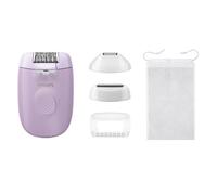 Epilatore Philips Serie 4000, epilatore da donna con filo per corpo e zona bikini, epilazione, rasatura e rifinitura, modello BRE257/00
