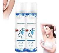 depilatorio delicato, spray depilatorio indolore, crema depilatoria senza irritazioni, depilazione idratante, 100% naturale Dainty Hair Out