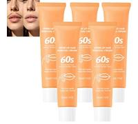 Depilazione delle labbra superiori, creme depilatorie morbide e confortevoli per il viso, crema depilatoria viso con siero lenitivo, crema depilatoria po/ur vite/età rapidamente (5pcs)