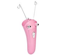 Depilazione Elettrica Per Il Viso con Filettatura Per Donna, Epilatore Per Depilazione con Filettatura Per Donna, Epilatore con Infilatrice Automatica Per Peli Fini su Viso, Mento, Labbro Superiore