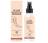 Depilazione Uomo, Formula Rapida E Lenitiva, 100ml, Spray Depilatorio, Depilatoria Corpo, Levigatezza A Lunga Durata, Per Rasatura Privata Del Viso Gamba Schiena Petto Braccio Ascella Ca