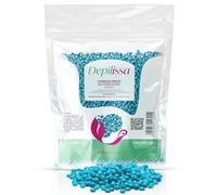 DEPILISSA 400g Perle di Cera Caribbean Breeze - Cera Brasiliana Vegana & Ipoallergenica - Multidirezionale Senza Strisce per Depilazione Professionale Viso, Ascelle, Gambe, Bikini & Zona Intima