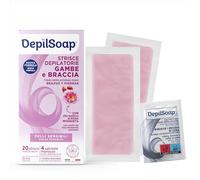Depilsoap Strisce Corpo per Pelli Sensibili – Rosa Mosqueta – 20 pz