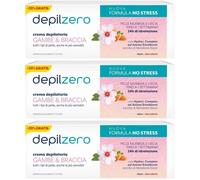Depilzero Crema Depilatoria Gambe e Braccia 3x256 g