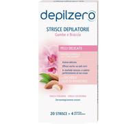 Depilzero Strisce Depilatorie Gambe e Braccia 1 pz Strisce