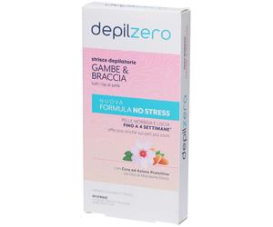 Depilzero Strisce Depilatorie Gambe e Braccia 1 pz Strisce