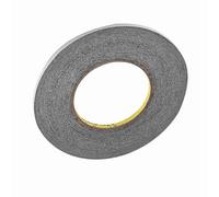 Depisuta 50 M di Lunghezza Black Black Double Side Lato Adesivo Adesivo Ad Alta Temperatura per un Collegamento a Piastra di Identificazione 'auto (Larghezza 5 mm di lunghe 50 metri)