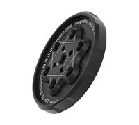 Depisuta Adattatore di Montaggio per Treppiede per Telefono Magnetico, Lega di Alluminio con Fori di Localizzazione da 1/4 Pollici per Mobile 6 OM 5 OM 4 SE STABILIZZATORE