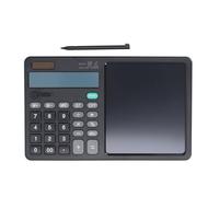 Depisuta Calcolatrice Scientifica, Calcolatore Matematica con Tavoletta per Scrittura di Blocco Note Cancellabili e Stilo, Calcolatore da Banco del Blocco Note LCD per gli Studenti delle (BLACK)