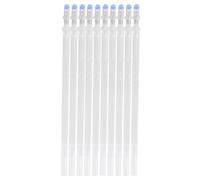 Depisuta Calore Riempiti di Indicatori in Tessuto Cancelliere da 100 Pc, Ricarica della Penna Ad Alta Temperatura con Pennino in Acciaio per Ricamo Agoio per Cuci