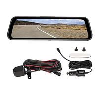 Depisuta Camera da Specchio Posteriore 2K, Fotocamera di Backup della Dash Cam a Specchio da 9 Pollici con WiFi Connetti L'angolo di 170 Gradi, Controllo Vocale e Blocco Automatico (K66)